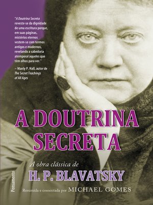cover image of A Doutrina Secreta--Resumida e Comentada